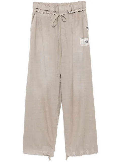 Maison MIHARA YASUHIRO pants de lana