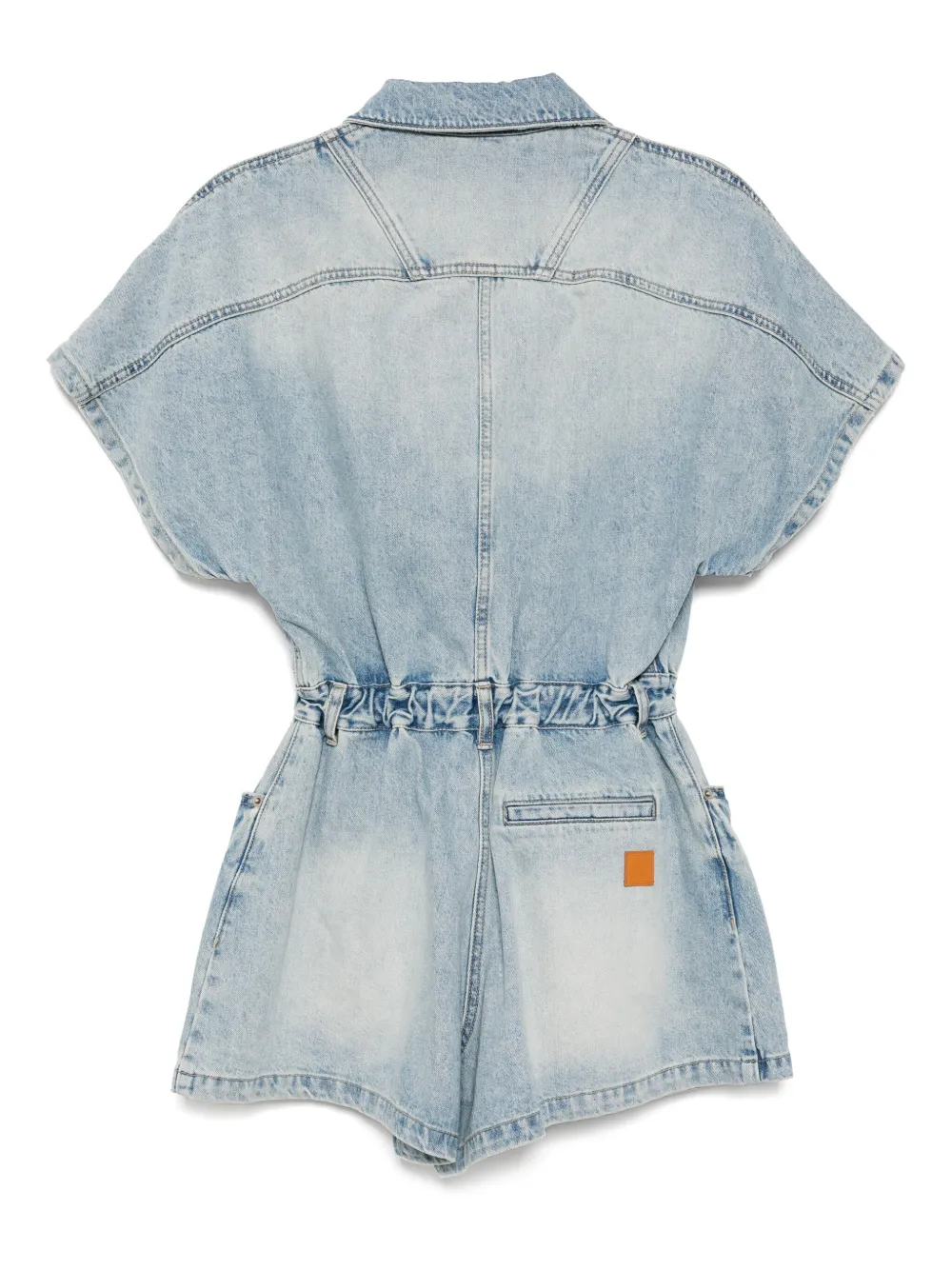 Juun.J Broek met knoopsluiting - Blauw