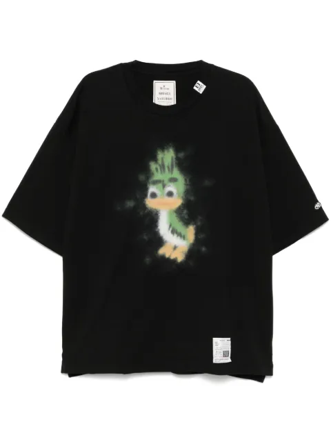 Maison MIHARA YASUHIRO playera con estampado gráfico