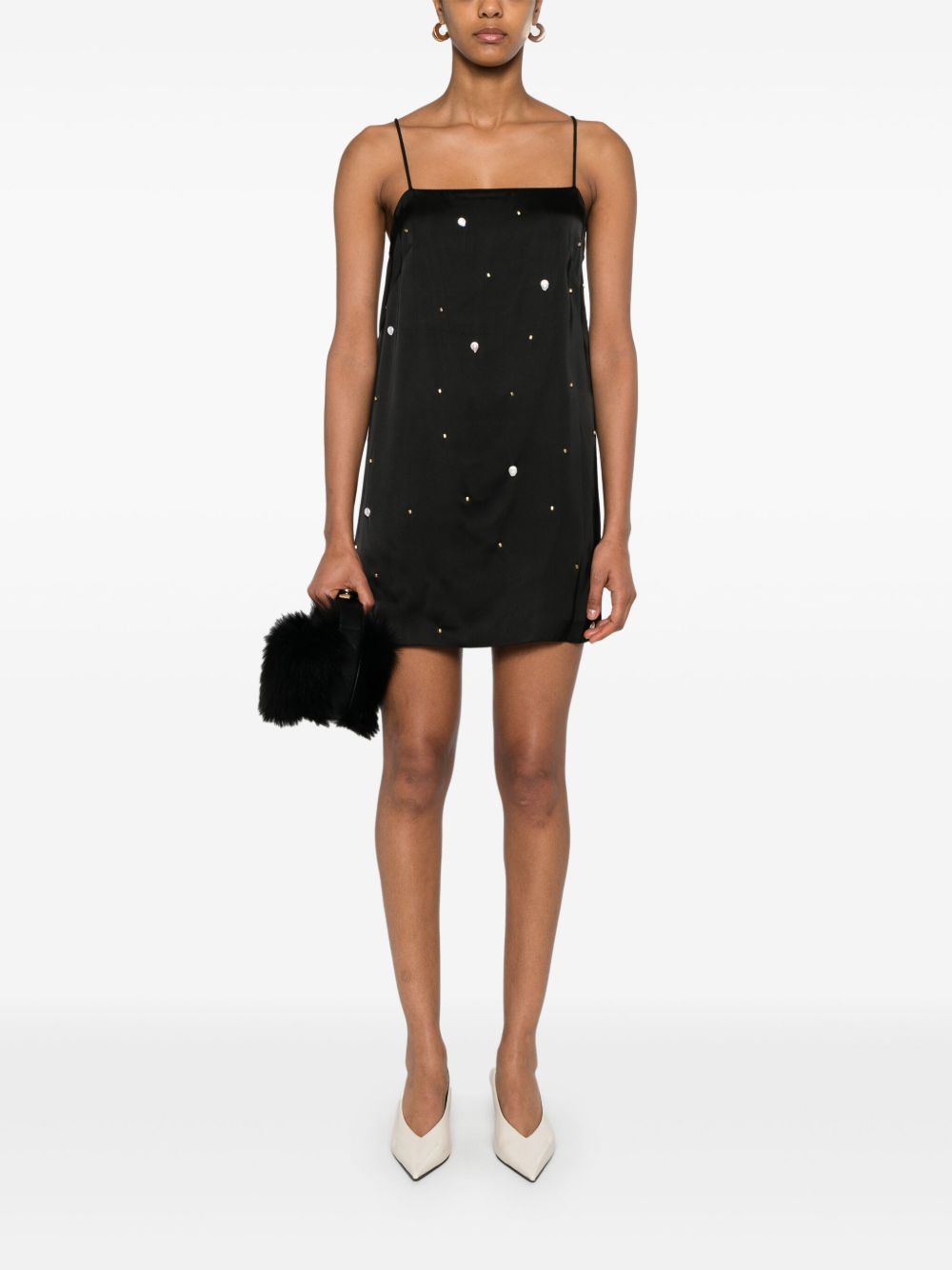 CAMILLA AND MARC Constellation mini-jurk - Zwart