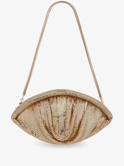 Rabanne mesh evening clutch bag