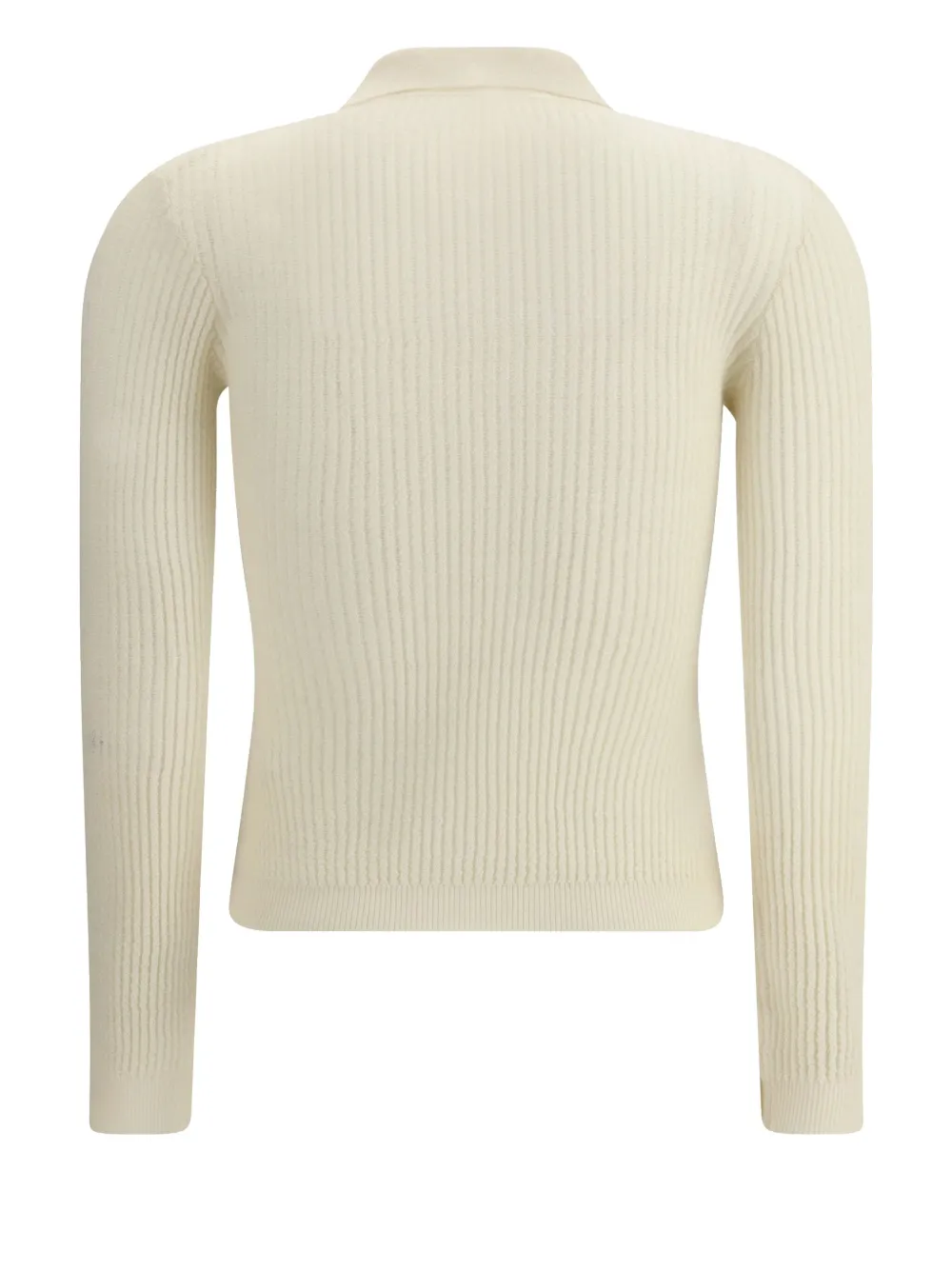 Guest In Residence cashmere polo jumper - Wit