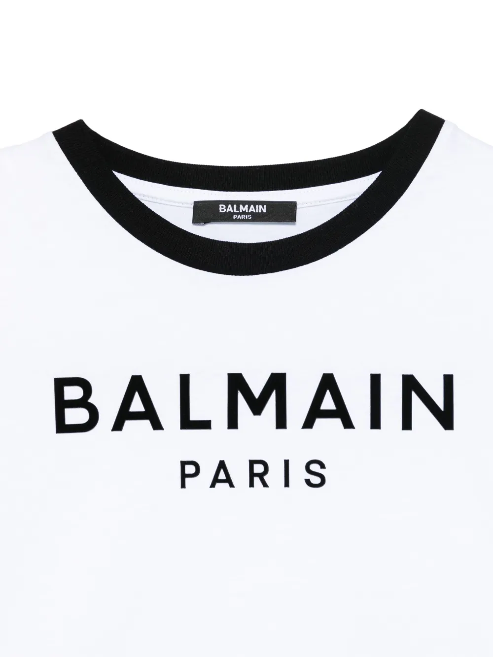 Balmain Kids logo-appliqué T-shirt