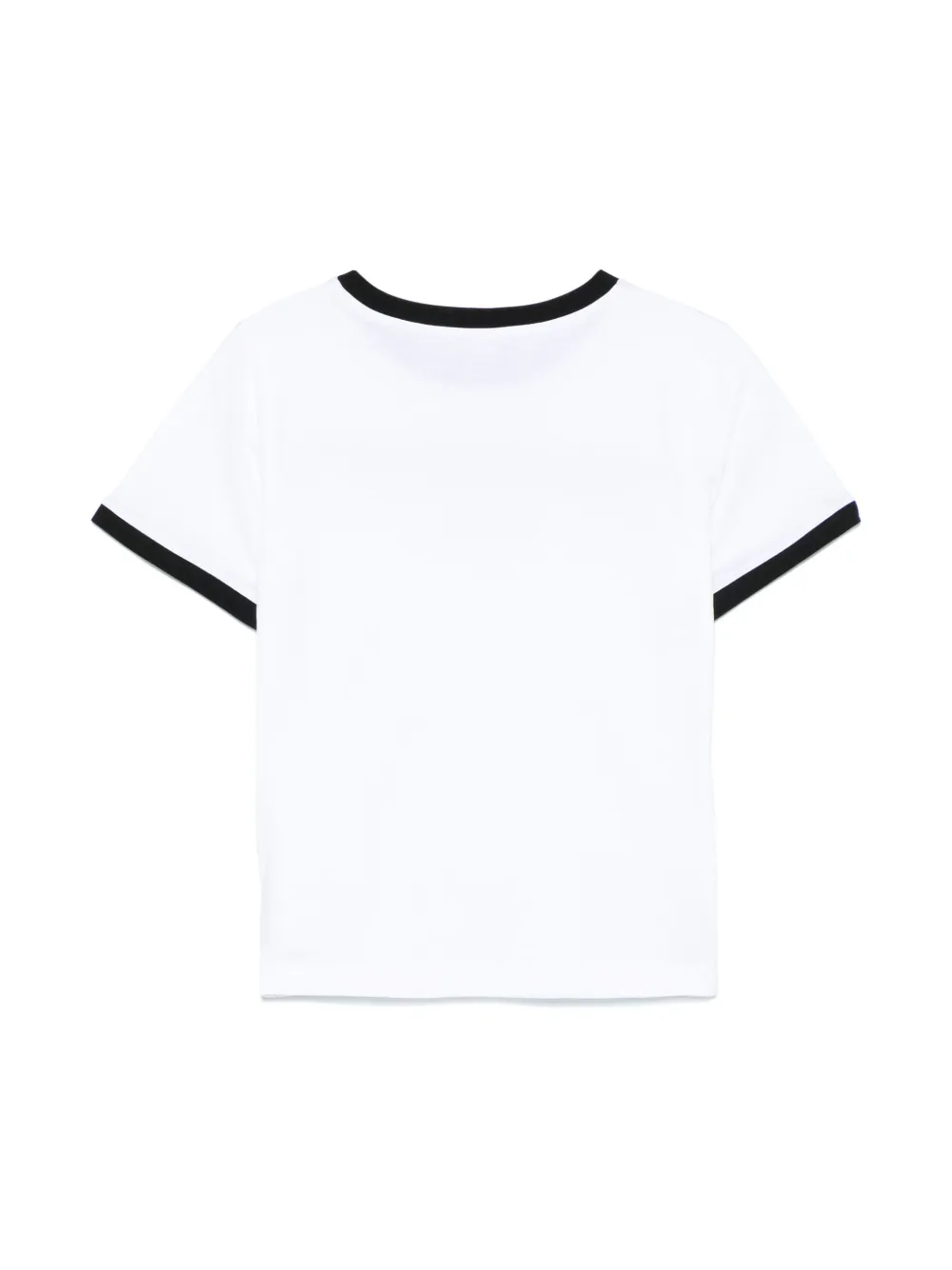 Balmain Kids T-shirt met logopatch - Wit