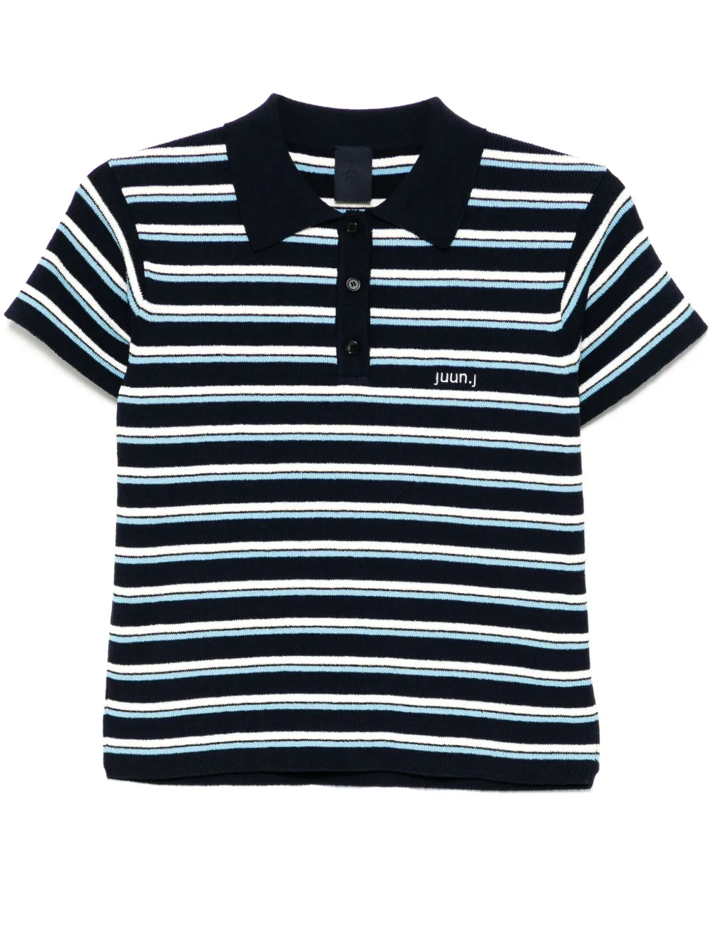 striped polo top