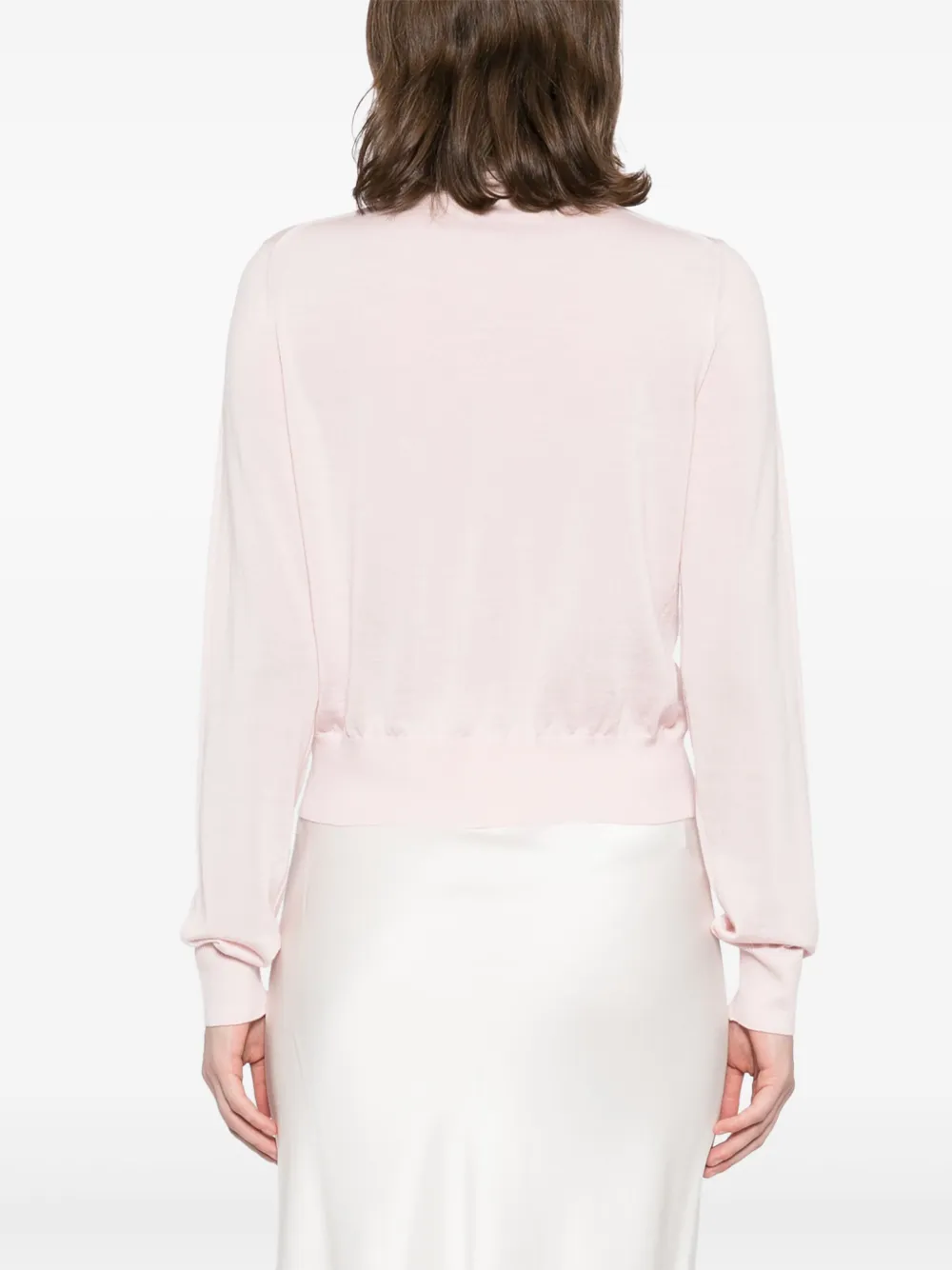 KHAITE Lilou vest Roze