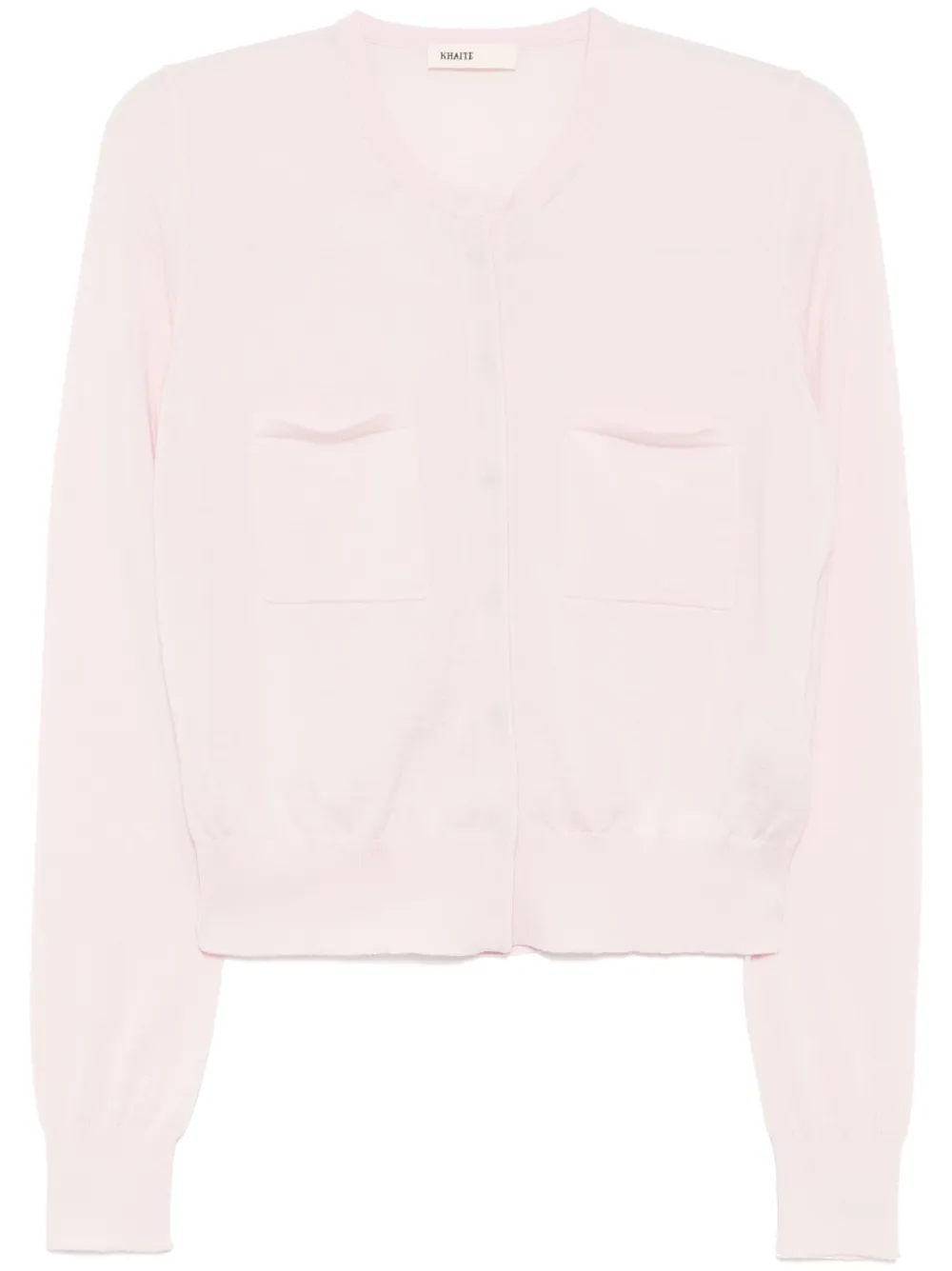 KHAITE Lilou vest Roze