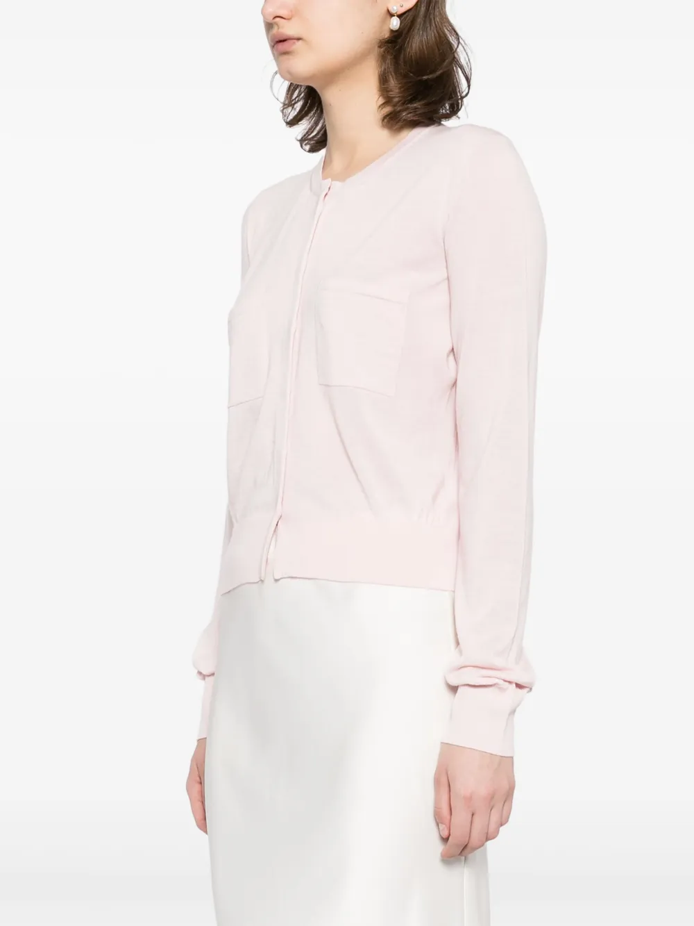 KHAITE Lilou vest Roze