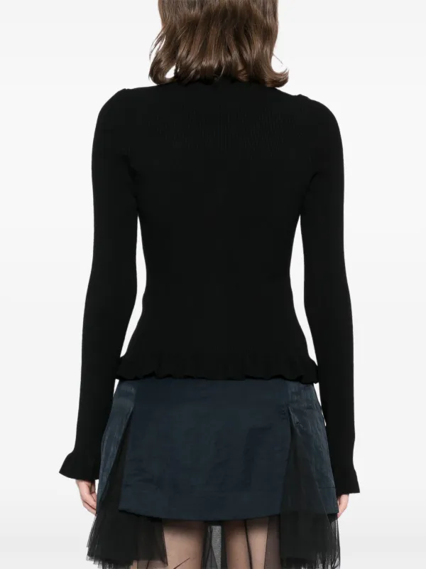 CECILIE BAHNSEN - cecilie  bahnsen   カーディガン Cecilie Bahnsen Oscar Cashmere Grey Olive Cardigan | Liberty