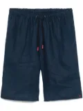 Kiton linen shorts - Blue