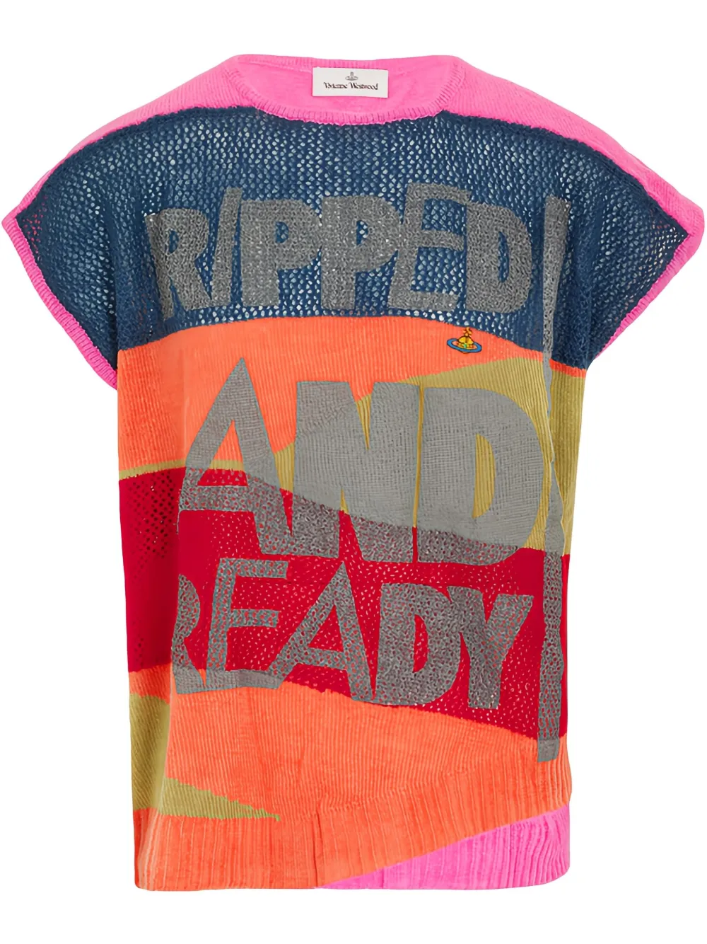 Vivienne Westwood Gerafelde spencer Oranje