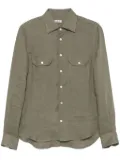 Kiton linen shirt - Green