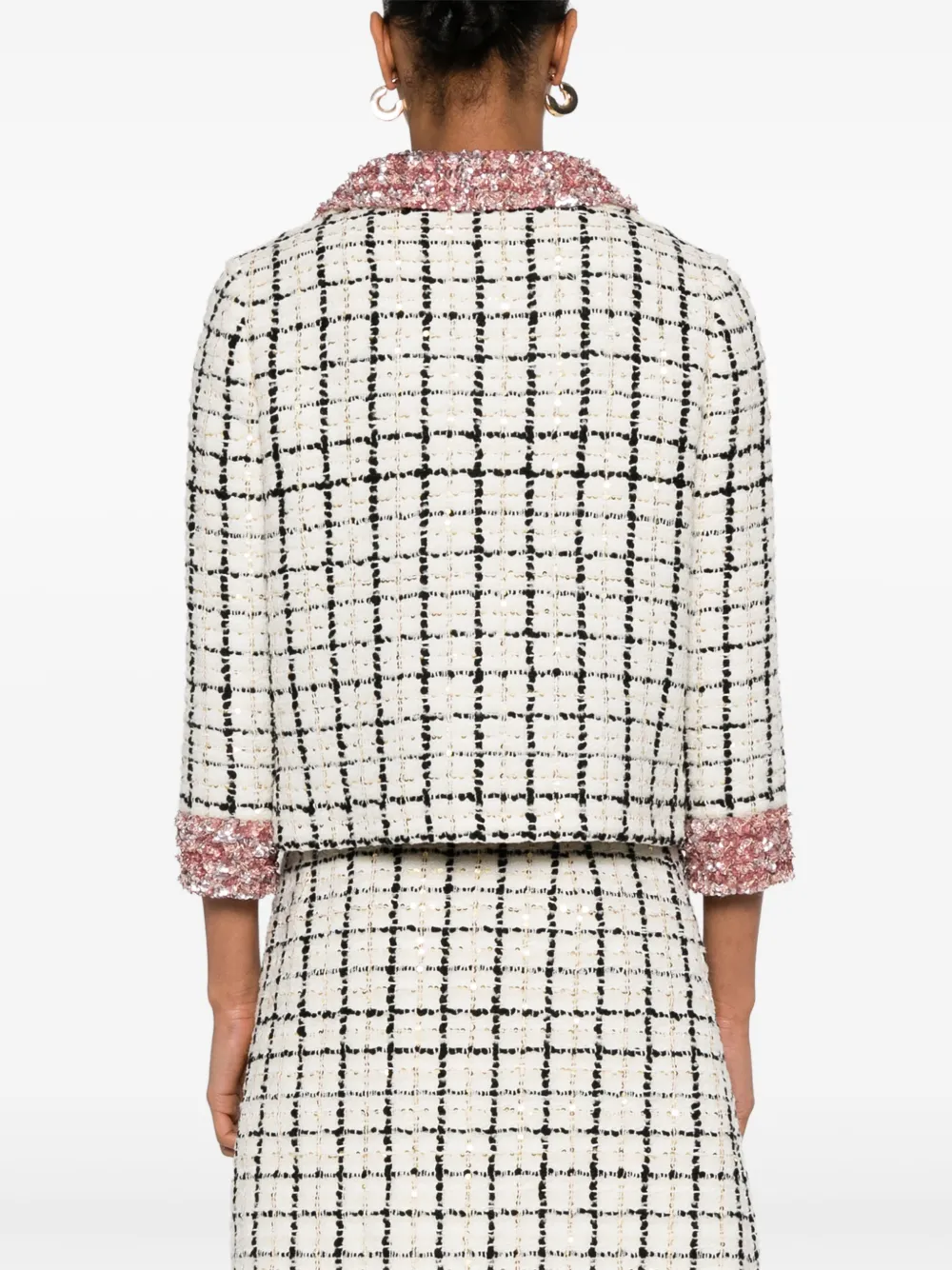 Valentino Garavani Tweed jack Beige