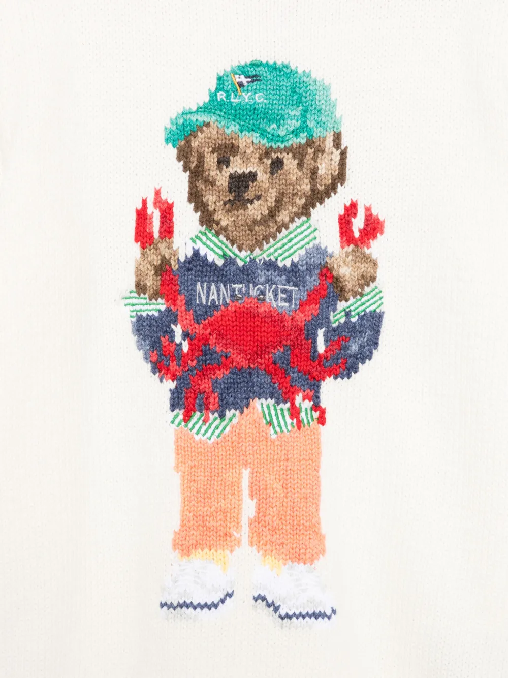POLO RALPH LAUREN KIDS Polo Bear trui Wit