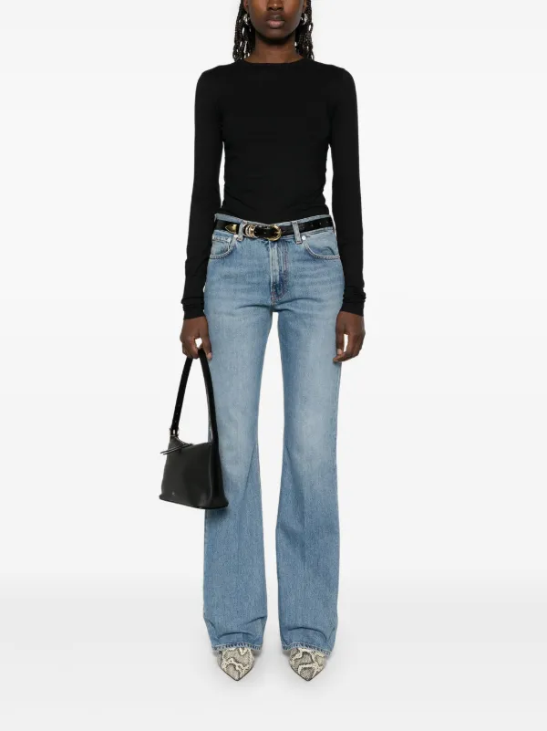 HAIKURE ウィメンズ FLORA ウォッシュドデニム ジーンズ Haikure Flora Jeans | Blue | FARFETCH
