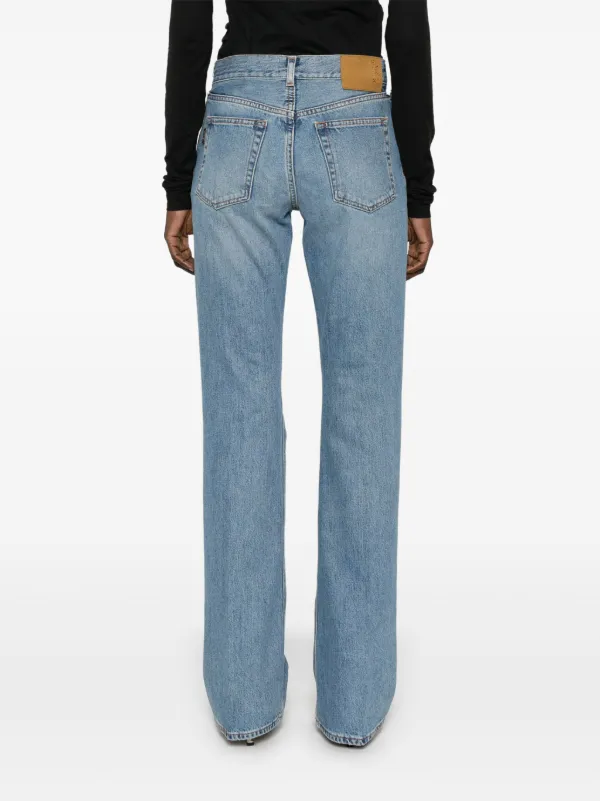 HAIKURE ウィメンズ FLORA ウォッシュドデニム ジーンズ Haikure Flora Jeans | Blue | FARFETCH