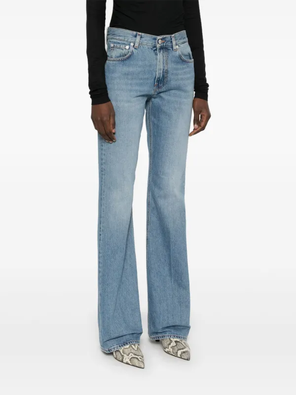 ボトムスその他 HAIKURE Flora light blue washed jeans Haikure Flora Jeans | Blue | FARFETCH