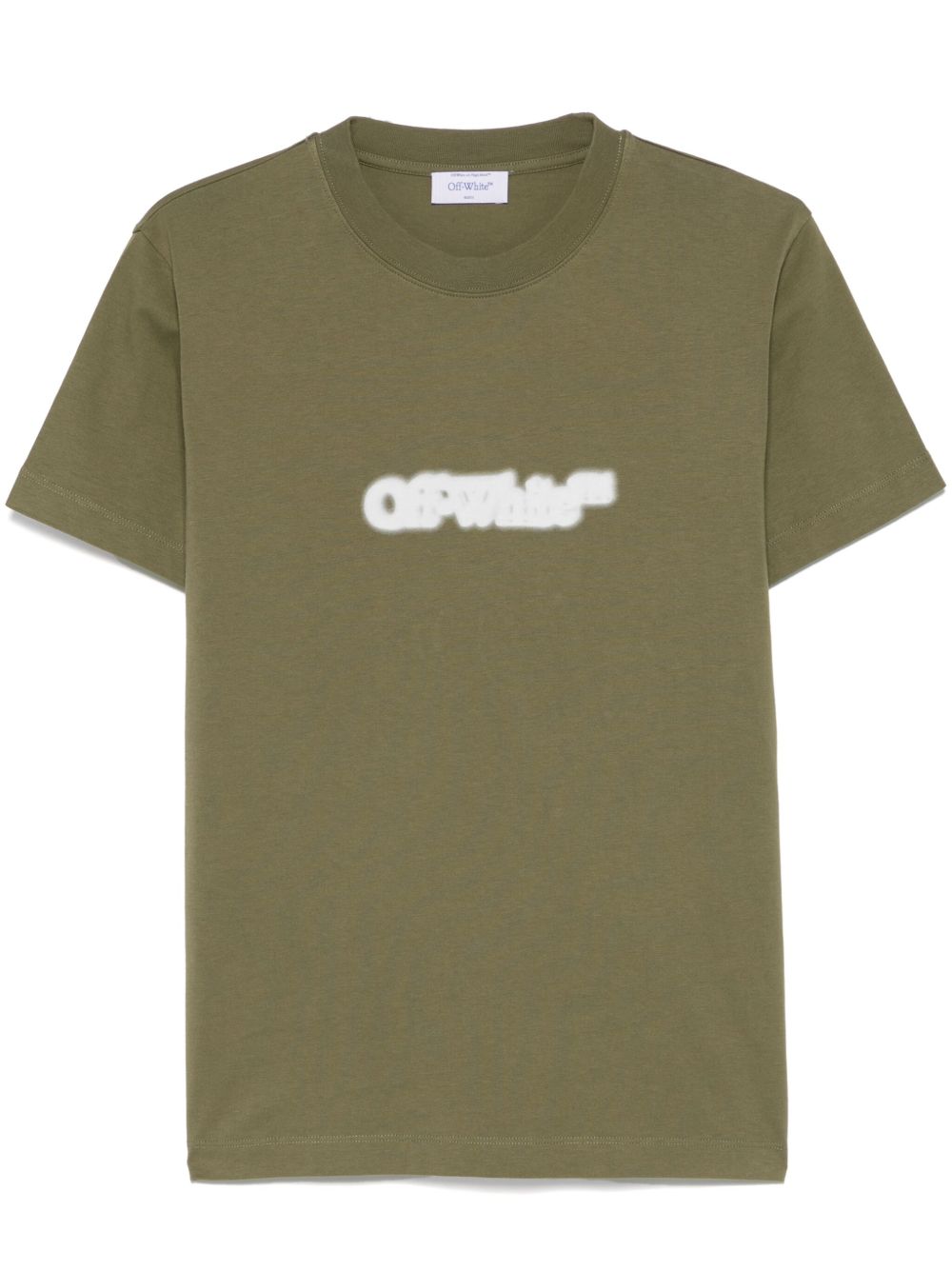 Off-White Spray Arrow T-shirt Groen