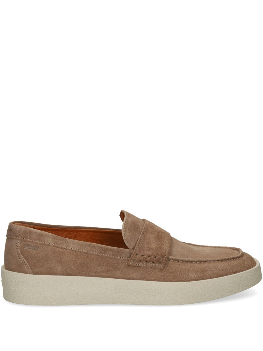 BOSS suede loafers - Neutrals