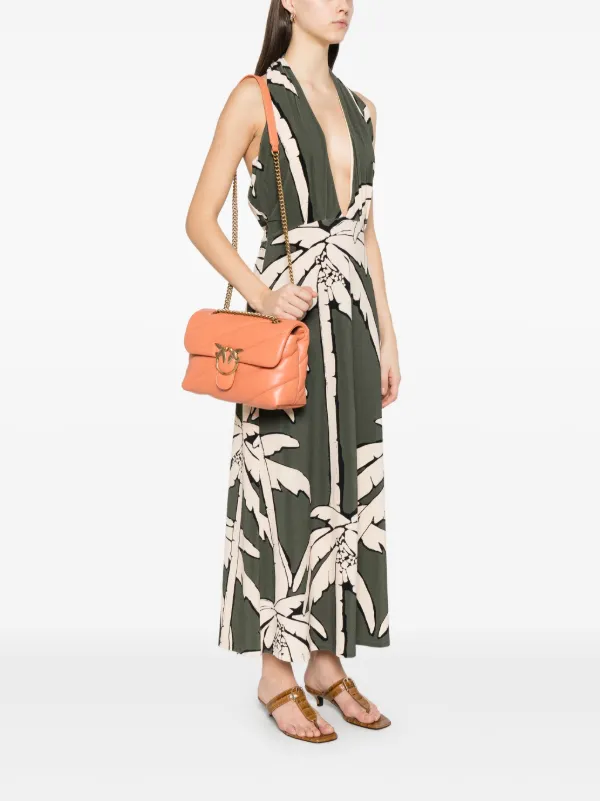 ショルダーバッグ・ポシェット PINKO Women Shoulder Bags 104303A29QB00Q Orange PINKO Love Puff Shoulder Bag | Orange | FARFETCH