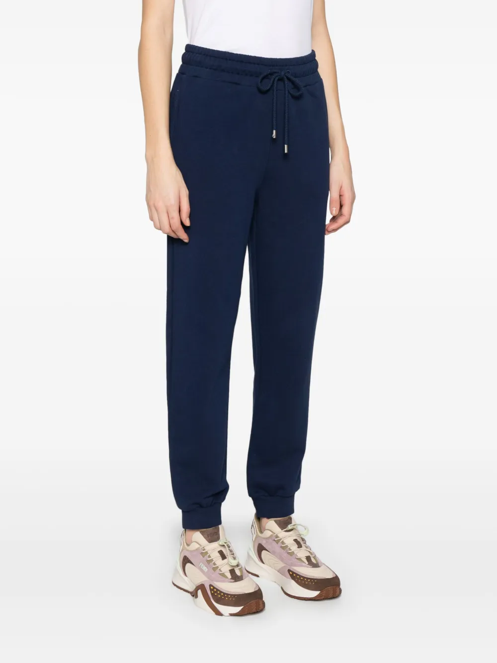 PINKO Trainingsbroek met logoprint Blauw