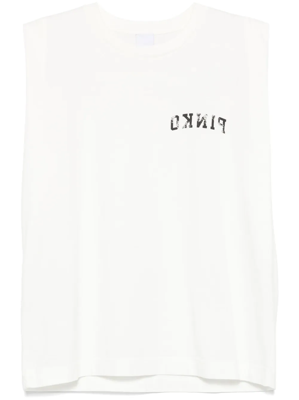 PINKO Tanktop met logoprint Wit