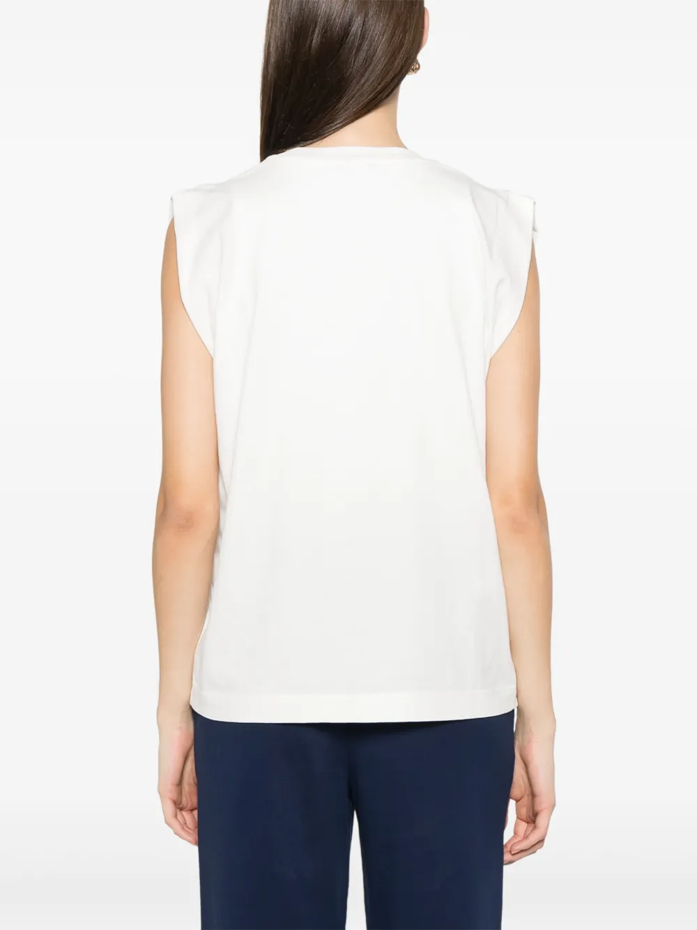 Shop Pinko Cacao T-shirt In White