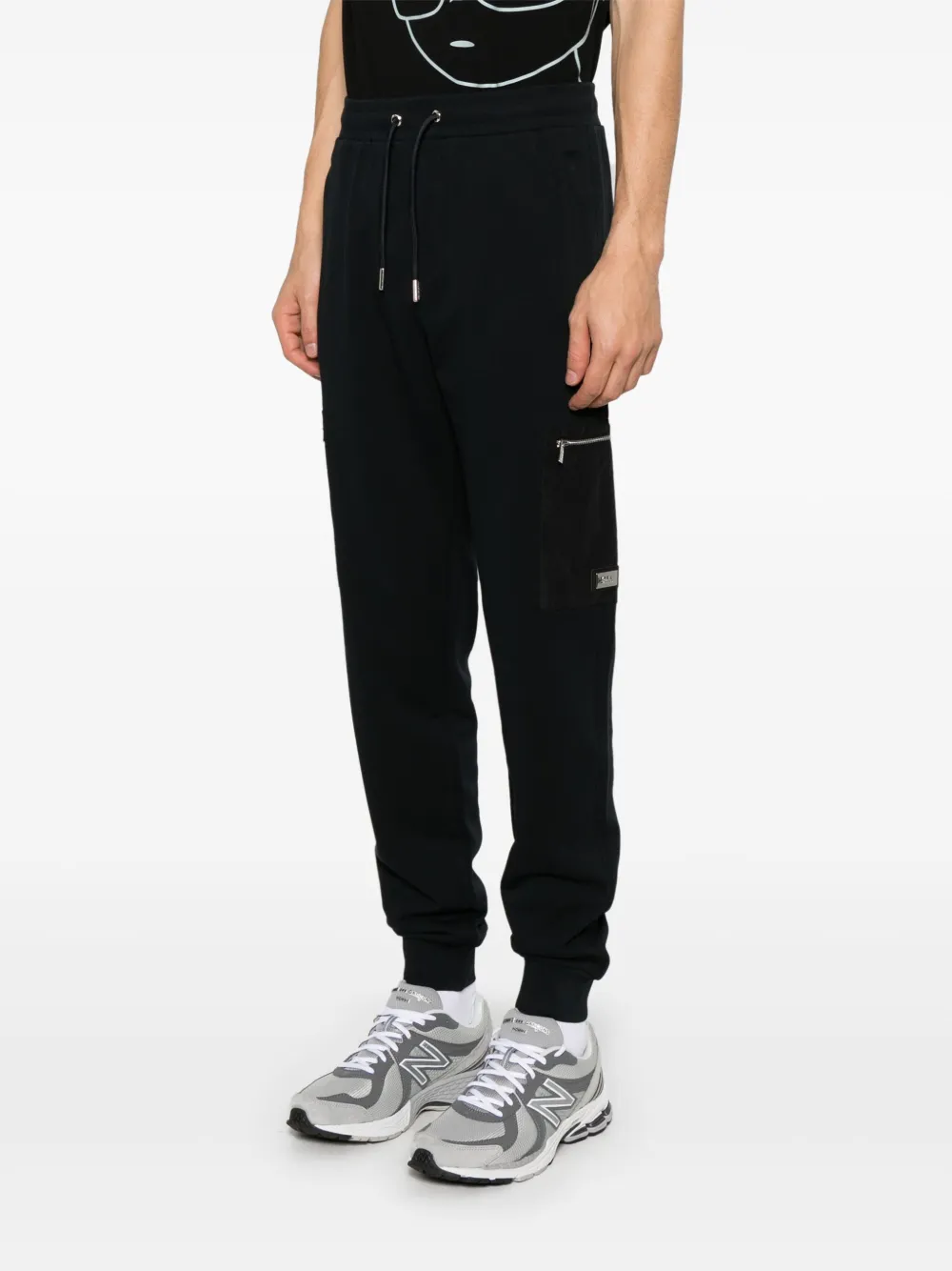 Karl Lagerfeld Cargo trainingsbroek Zwart