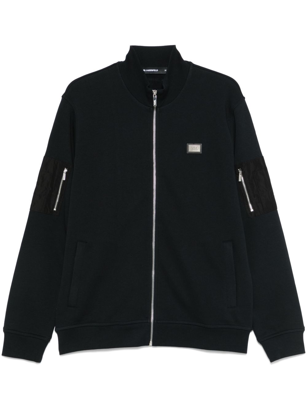 zip-up track jacket