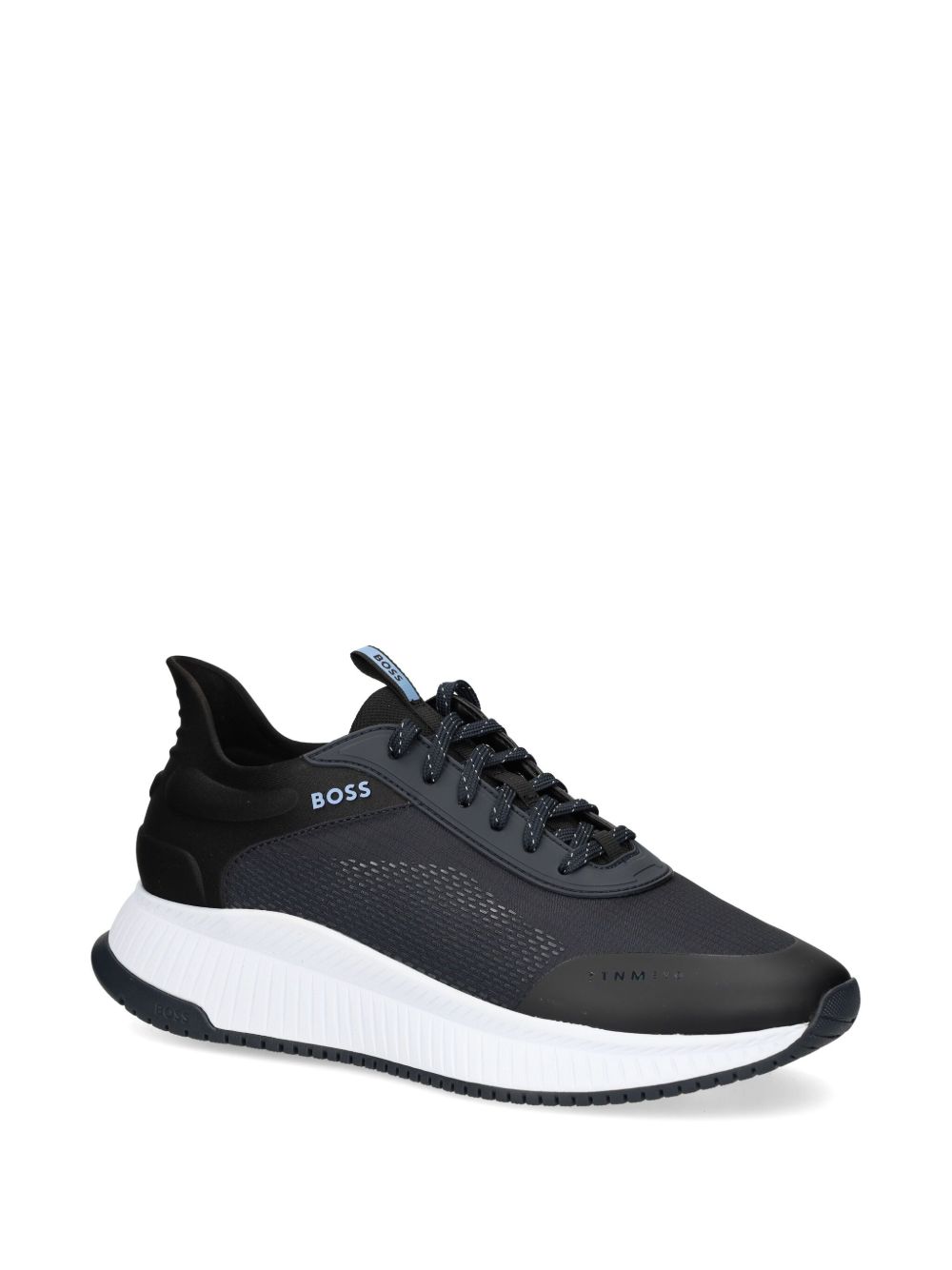 BOSS logo sneakers - Blauw