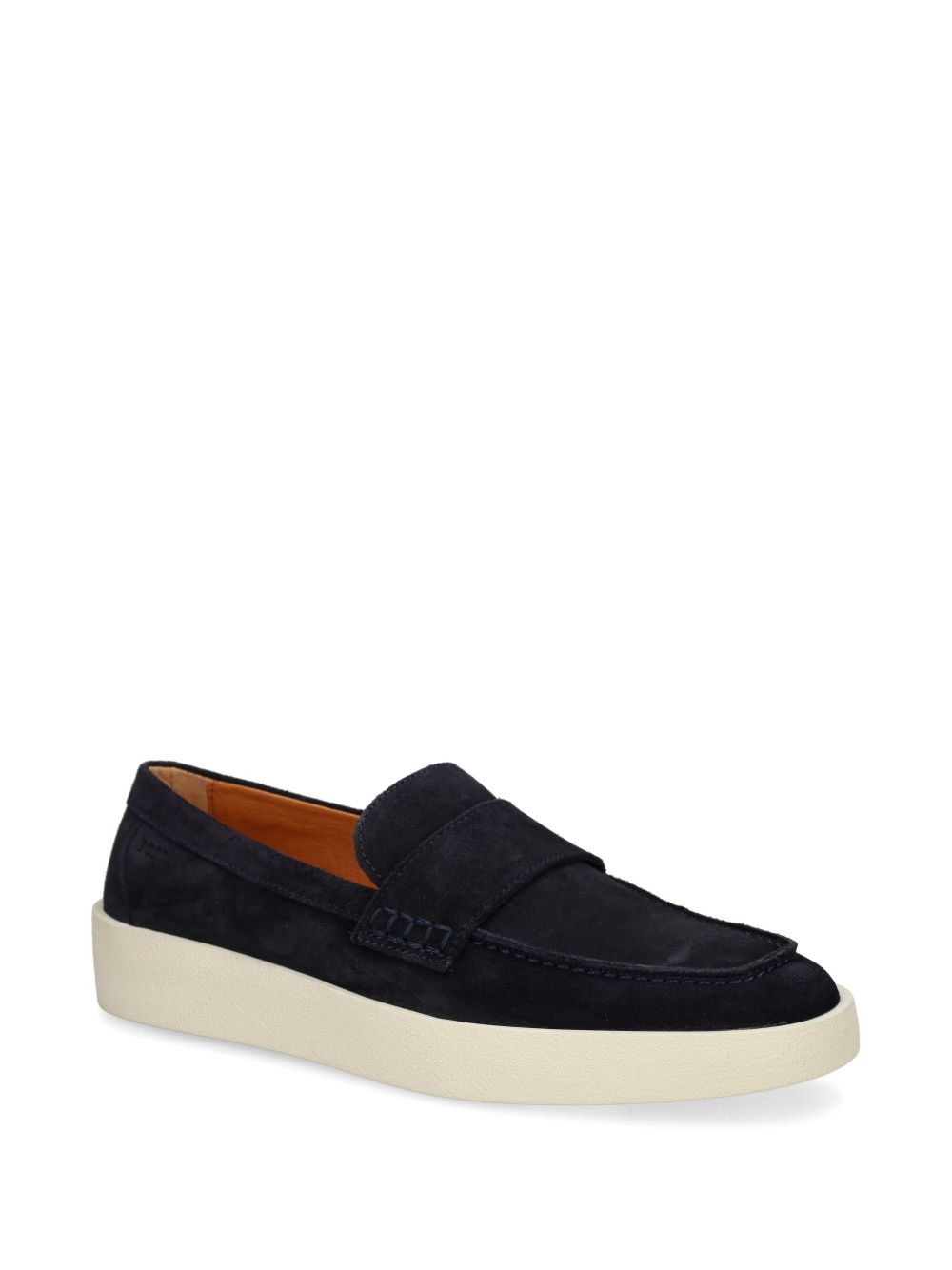 BOSS suede loafers - Blue