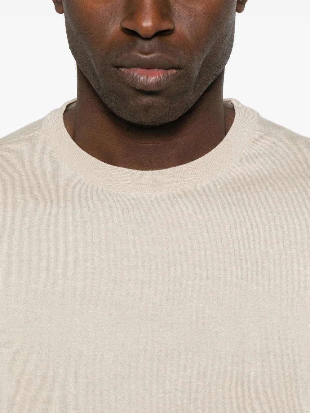 KITON KNITTED T-SHIRT