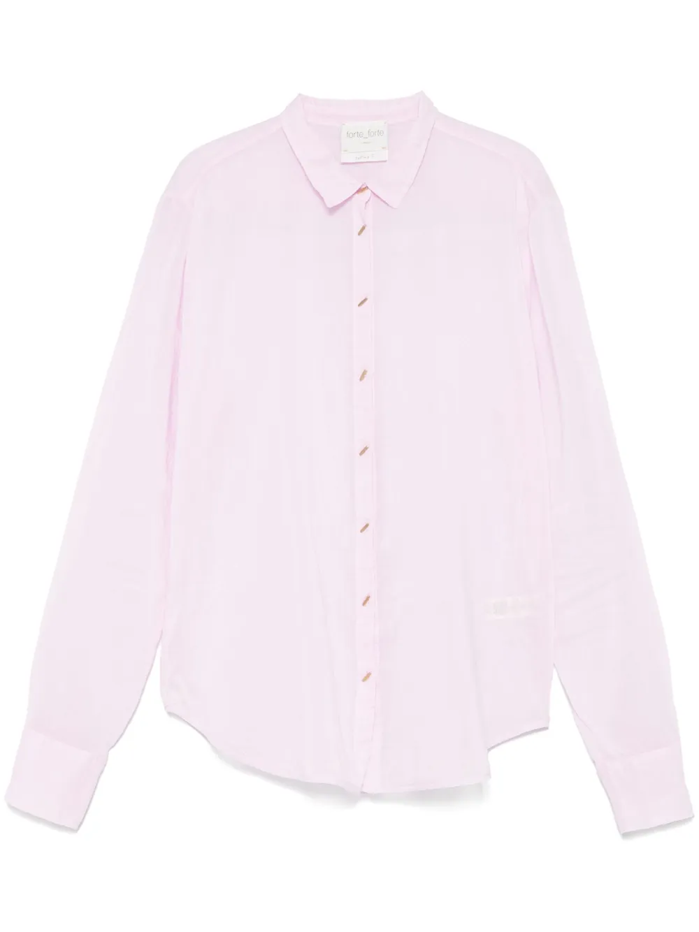 Forte Forte camisa con cuello | rosado | Image 1