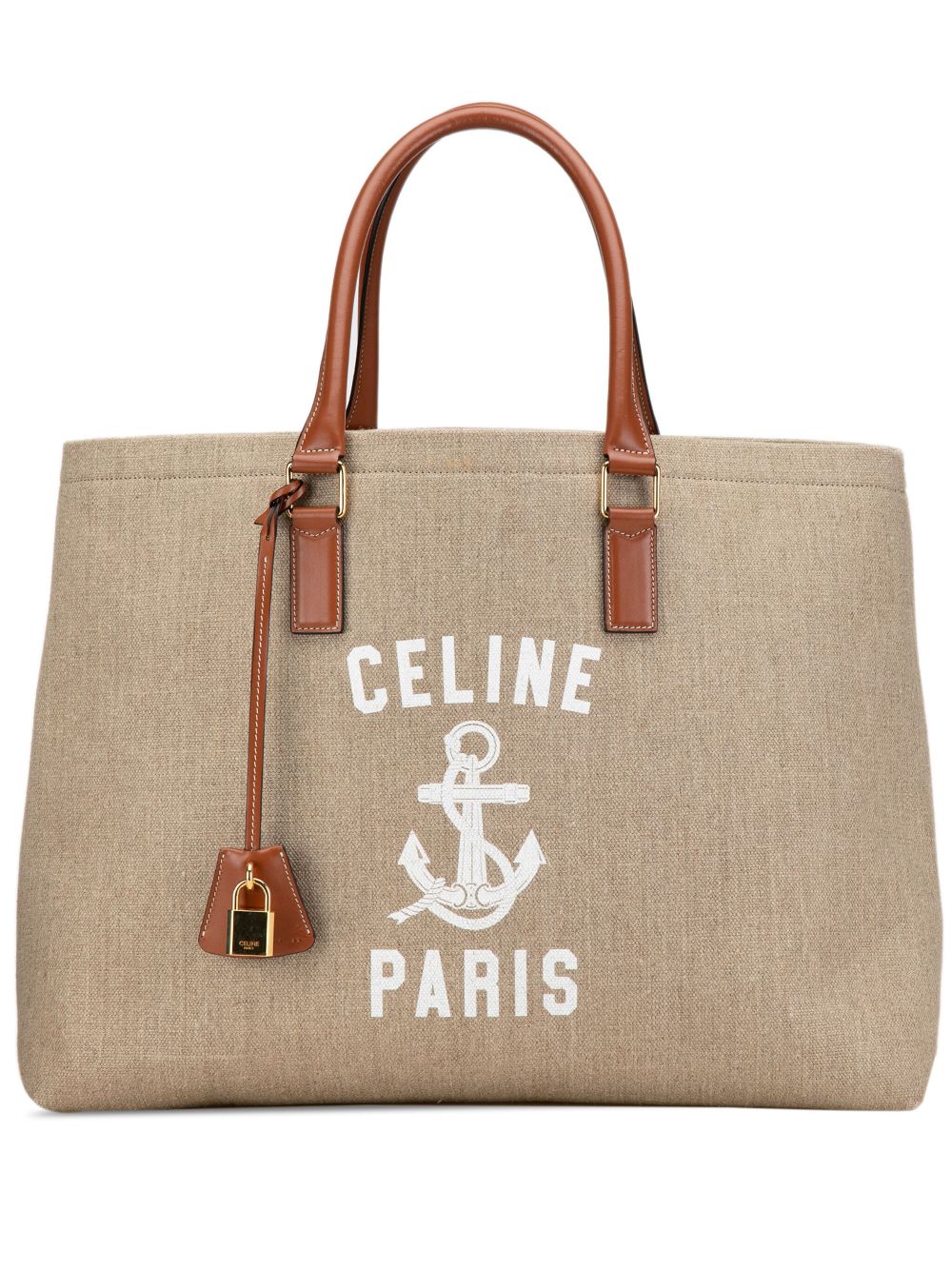 Céline Pre-Owned 2021 Paris Horizontal Cabas tote bag - Brown