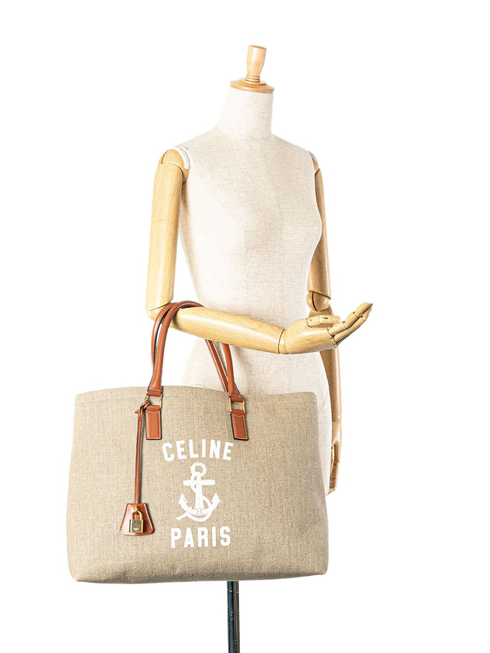 Céline Pre-Owned 2021 Paris Horizontal Cabas tote bag - Brown