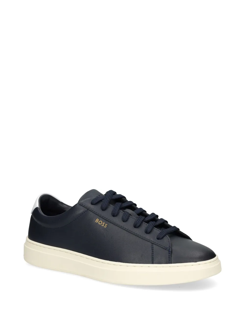 BOSS Sneakers met logoprint - Blauw