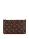 Louis Vuitton Pre-Owned 2015 Monogram Neverfull pouch - Brown