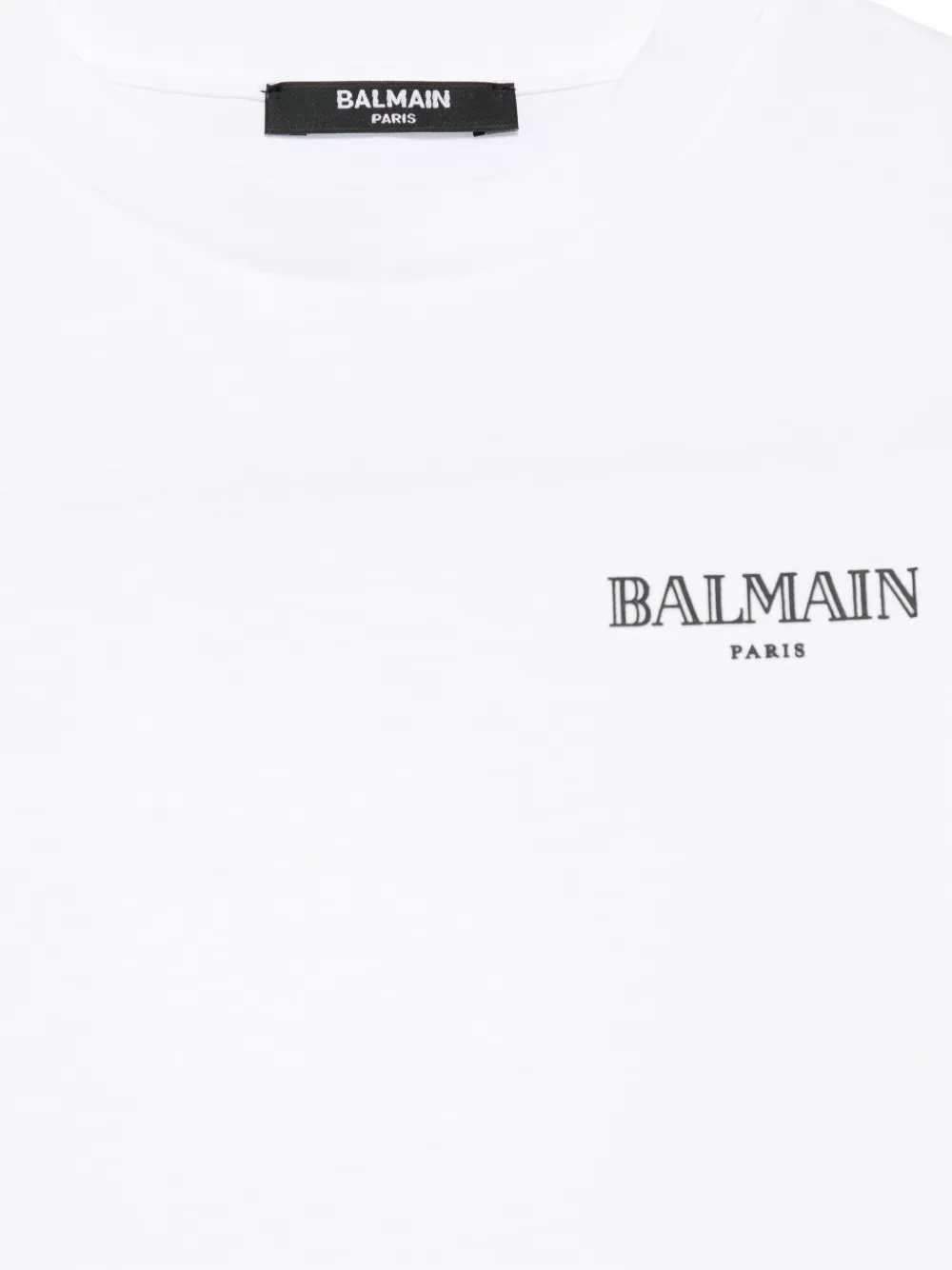 BALMAIN LOGO-PRINT T-SHIRT