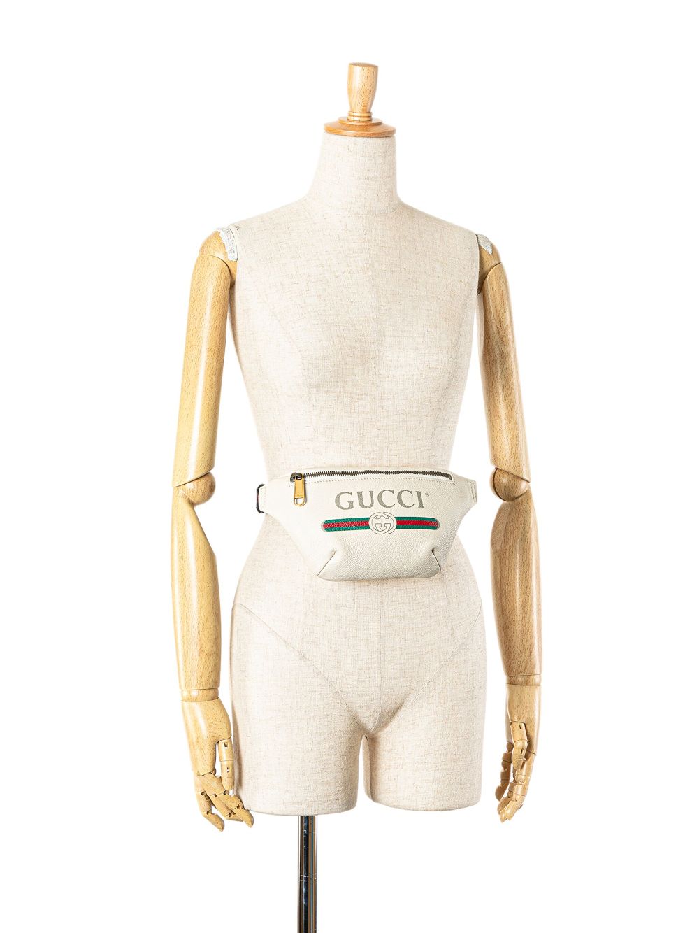 Gucci Pre-Owned 2000-2015 leren heuptas met logo - Wit