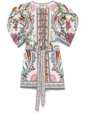 FARM Rio Romantic playsuit - Neutrals