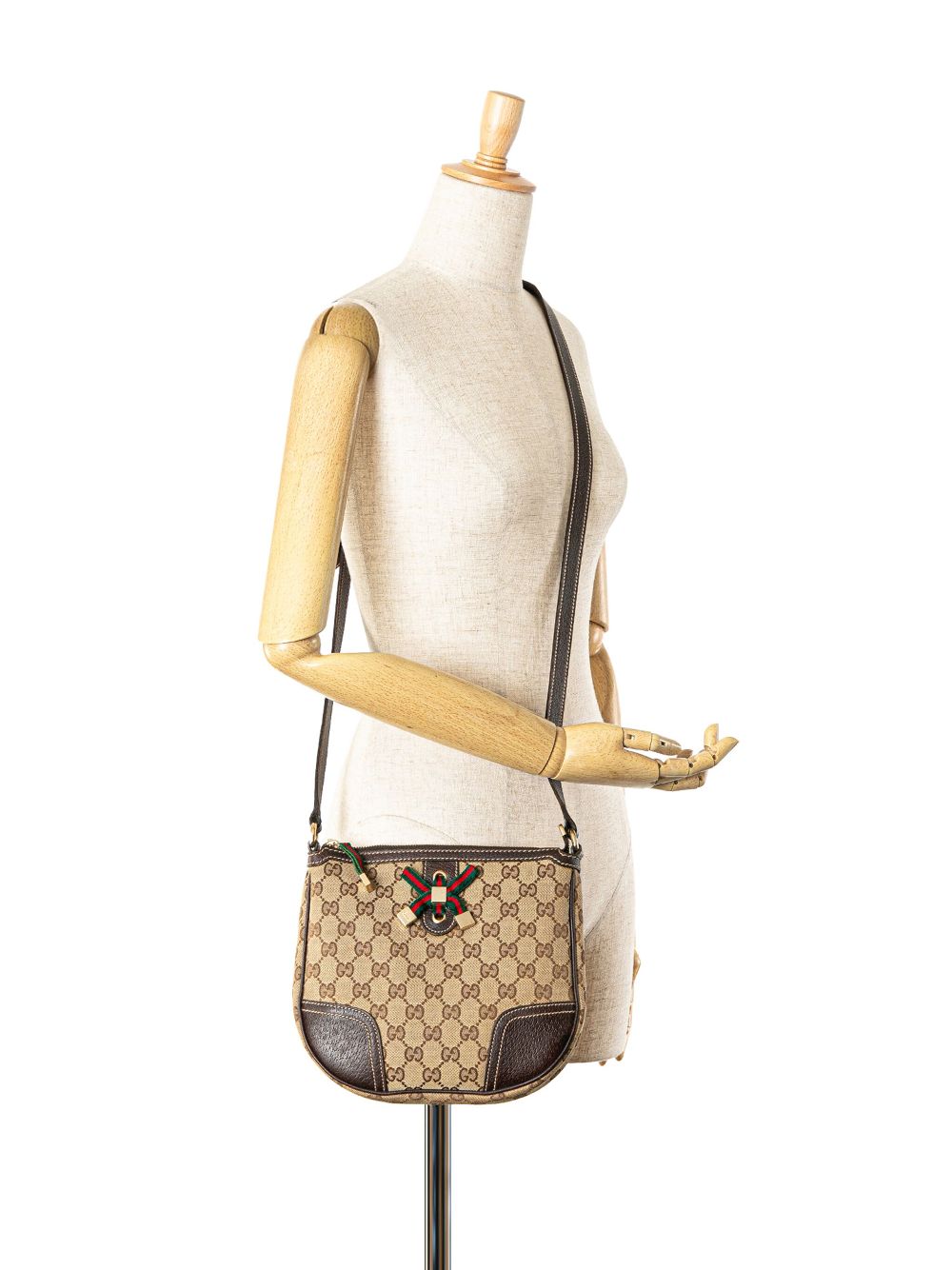 Gucci Pre-Owned 2000-2015 GG Canvas Princy crossbodytas - Bruin