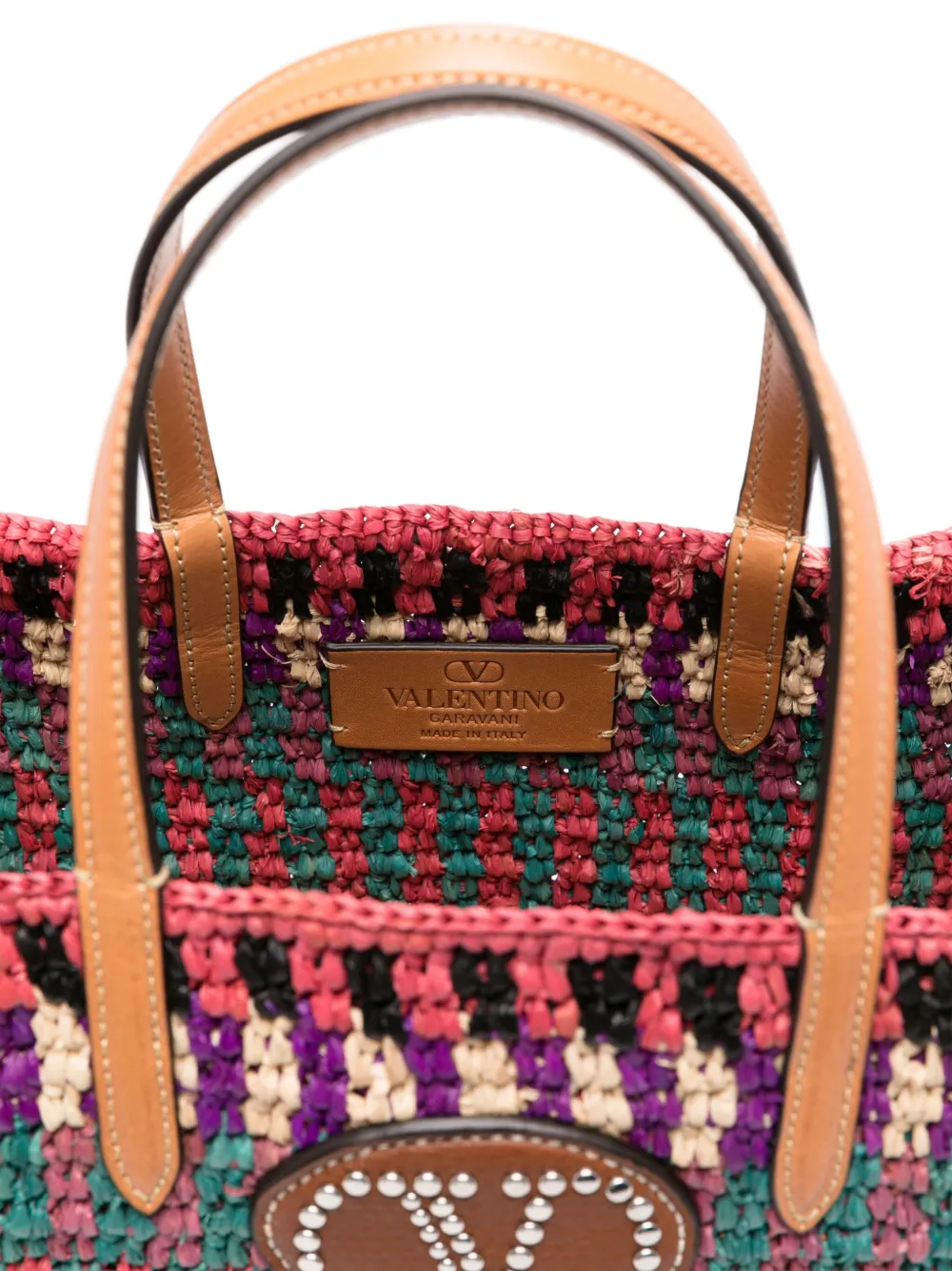 Valentino Garavani VLOGO shopper Groen