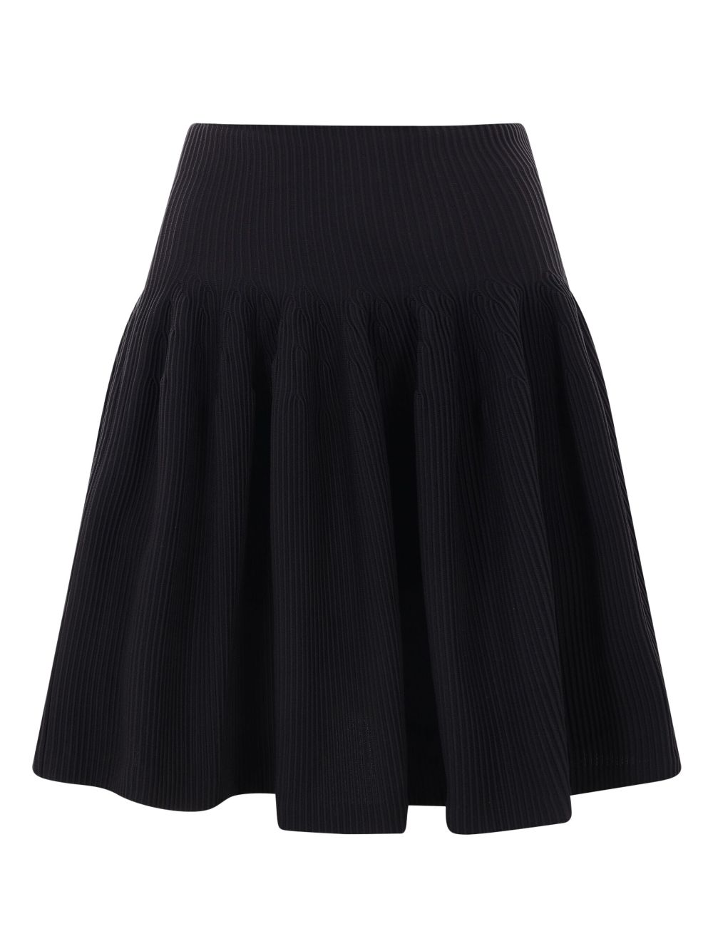 CFCL Hypha ribbed mini skirt - Black