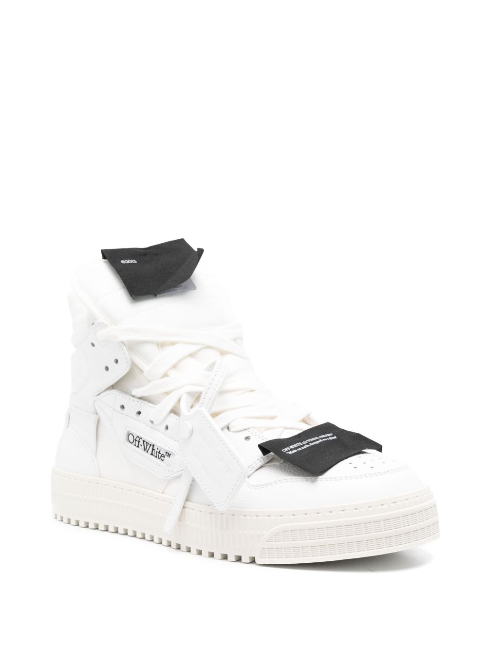 Off-White Leren sneakers - Wit