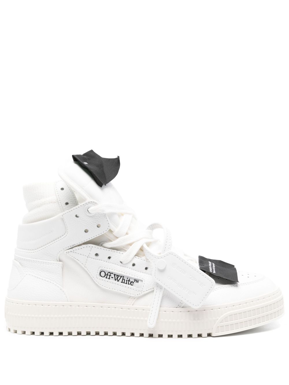 Off-White Leren sneakers Wit