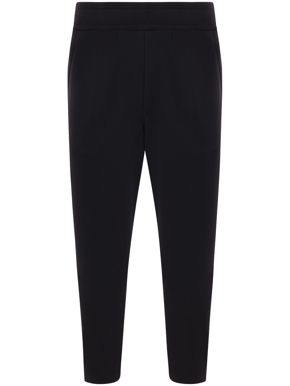 CFCL Milan knitted cropped trousers - Black