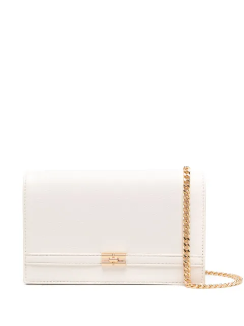 Elisabetta Franchi bolsa de mano con placa del logo