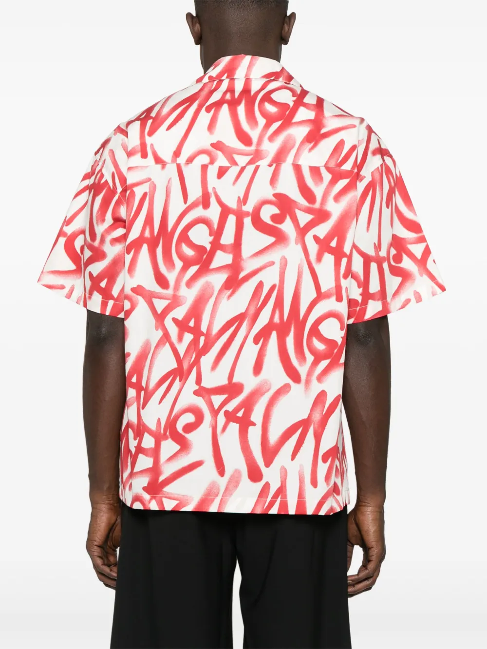 PALM ANGELS GRAFFITI-PRINT SHIRT