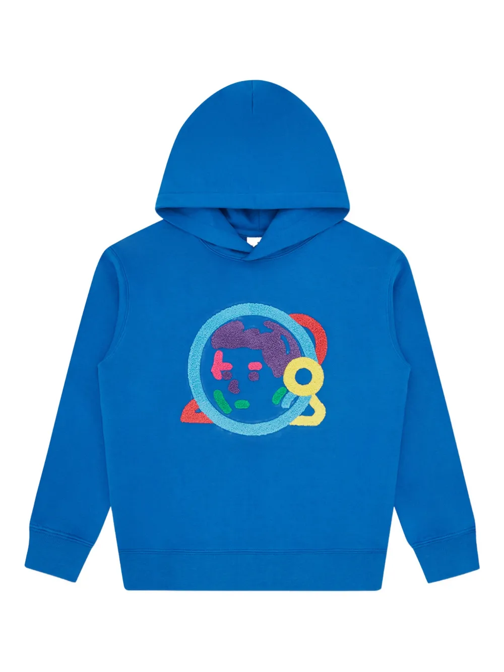 Billionaire Club Kids Hoodie met Astro-patch Blauw