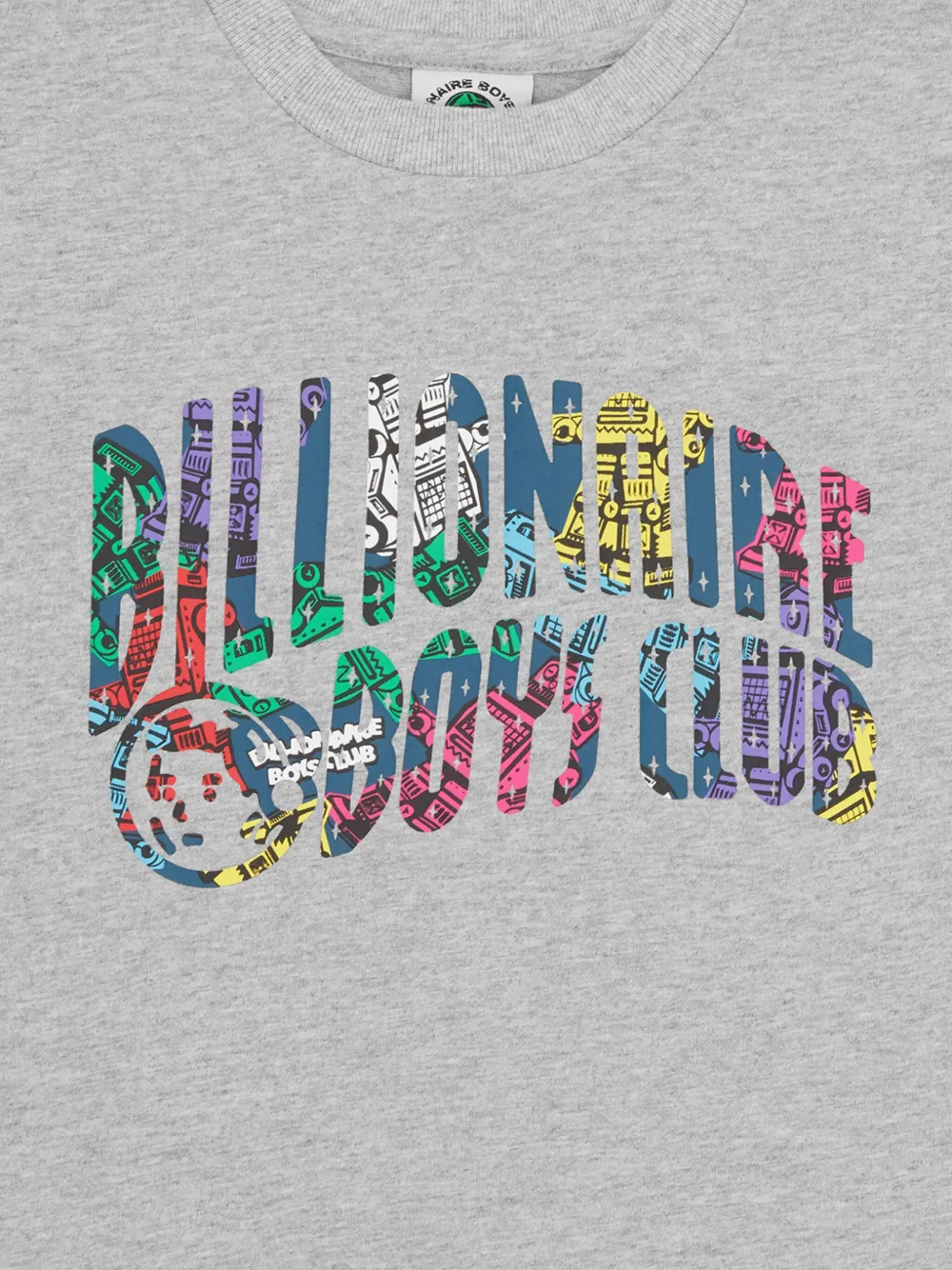 Billionaire Boys Club Kids T-shirt met Robot Arch-logo Grijs
